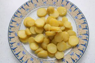 Tourte poireaux-pommes de terre : Photo de l'étape 3