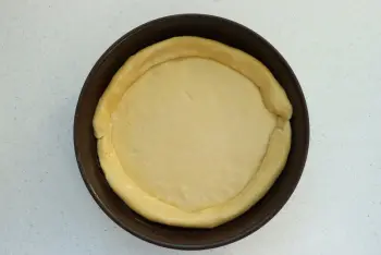 Tarte briochée au Comté : etape 25