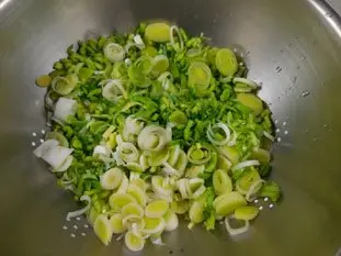 Riz aux légumes verts