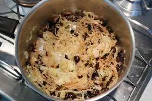 Tarte pissaladière feuilletée : Photo de l'étape 5