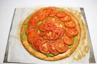 Feuilleté tomates-pesto : Photo de l'étape 6