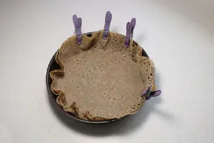 Tarte bretonne champignons et poireaux : Photo de l'étape 10