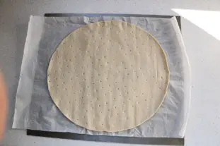 Pizza feuilletée express : Photo de l'étape 2