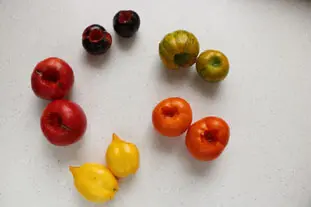 Tarte fine multi-tomates : Photo de l'étape 1