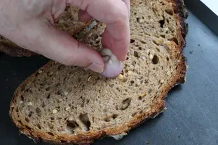 Tartines auvergnates : Photo de l'étape 1