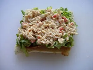 Sandwichs club au crabe et saumon fumé : Photo de l'étape 26