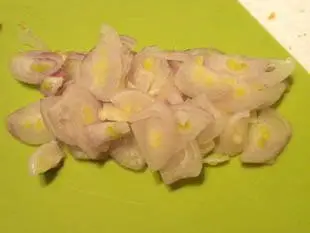 Tartine gratinée aux épinards : Photo de l'étape 1