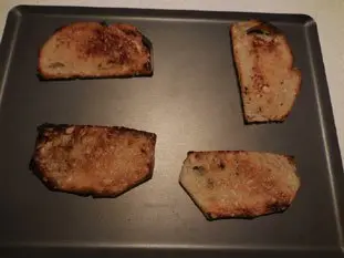 Tartine aux épinards et béchamel : Photo de l'étape 3