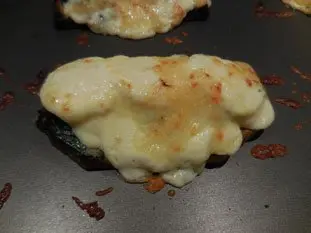 Tartine aux épinards et béchamel : Photo de l'étape 8