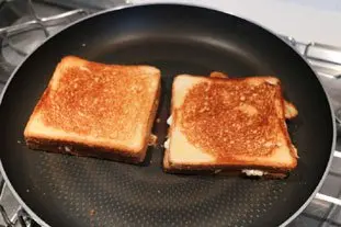Grilled cheese : Photo de l'étape 6