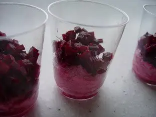 Mousse de betteraves crues aux noix : Photo de l'étape 10