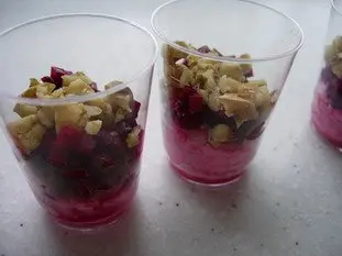 Mousse de betteraves crues aux noix : Photo de l'étape 11