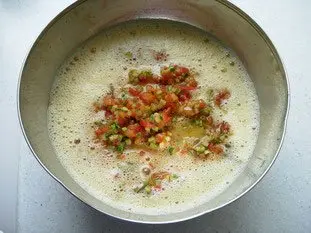 Petites omelettes aux légumes : Photo de l'étape 12