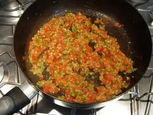 Petites omelettes aux légumes : etape 25