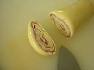 Feuilletés au jambon "En escargot" : Photo de l'étape 7