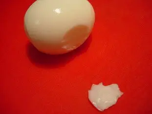 Oeufs mimosa : Photo de l'étape 1