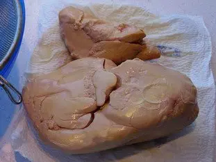 Terrine de foie gras : Photo de l'étape 1