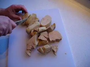 Terrine de foie gras : Photo de l'étape 2