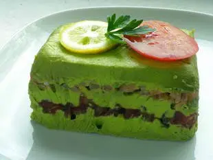 Terrine d'avocat au saumon fumé : Photo de l'étape 13