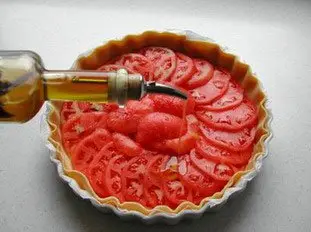 Tarte aux tomates : Photo de l'étape 6