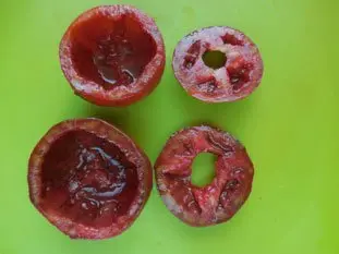 Tomates macédoine : Photo de l'étape 1