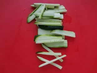 Tartare de légumes : Photo de l'étape 2