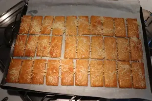 Sablés cajou et Parmesan : etape 25