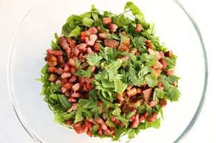 Salade d'épinards frais : Photo de l'étape 8