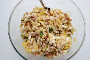 Salade d'endives Comtoise : Photo de l'étape 6
