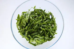 Salade de riz et épinards frais : etape 25 Salade de riz et épinards frais : etape 25