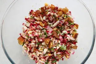 Salade d'endives rouge de bistrot : Photo de l'étape 10