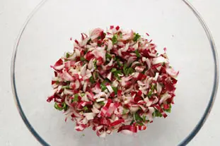Salade d'endives rouge de bistrot : Photo de l'étape 3