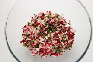 Salade d'endives rouge de bistrot