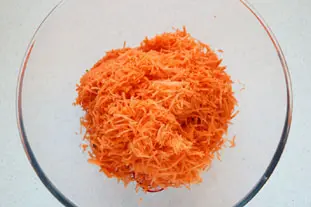 Salade croquante radis et carottes : Photo de l'étape 3