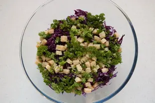 Salade de chou rouge de Nanou : Photo de l'étape 3