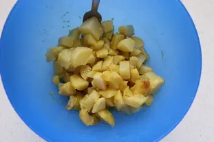 Salade citronnée de choux et pommes de terre : Photo de l'étape 7