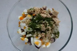 Salade de riz et brocoli du Cap