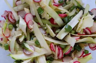 Salade d'asperges vertes à cru : Photo de l'étape 8