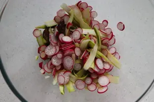 Salade d'asperges vertes à cru : etape 25 Salade d'asperges vertes à cru : etape 25
