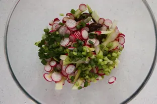 Salade d'asperges vertes à cru : Photo de l'étape 6