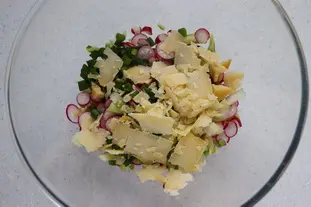 Salade d'asperges vertes à cru : etape 25