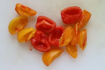 Rémoulade de courgettes et tomates : Photo de l'étape 5