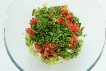 Rafraichissante salade d'été