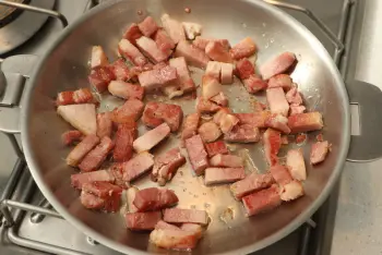 Salade croquante de riz au jambon : Étape 3