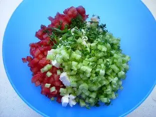 Salade grecque : Photo de l'étape 7