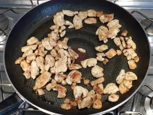 Salade tiède de poulet : Photo de l'étape 6