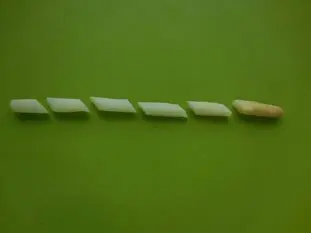 Salade d'asperges blanches : Photo de l'étape 1