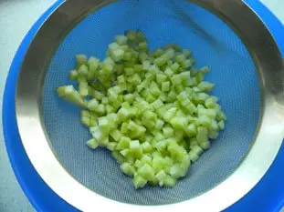 Salade cubique : Photo de l'étape 1