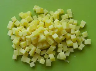 Salade cubique : Photo de l'étape 5