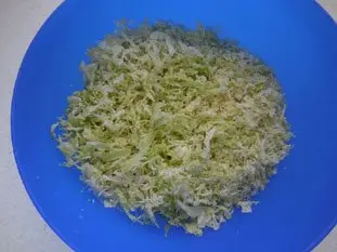 Salade tiède de saint-jacques au chou : Photo de l'étape 1